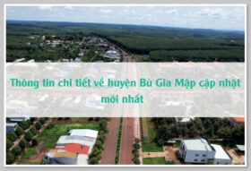 Thông tin chi tiết về huyện Bù Gia Mập cập nhật mới nhất 